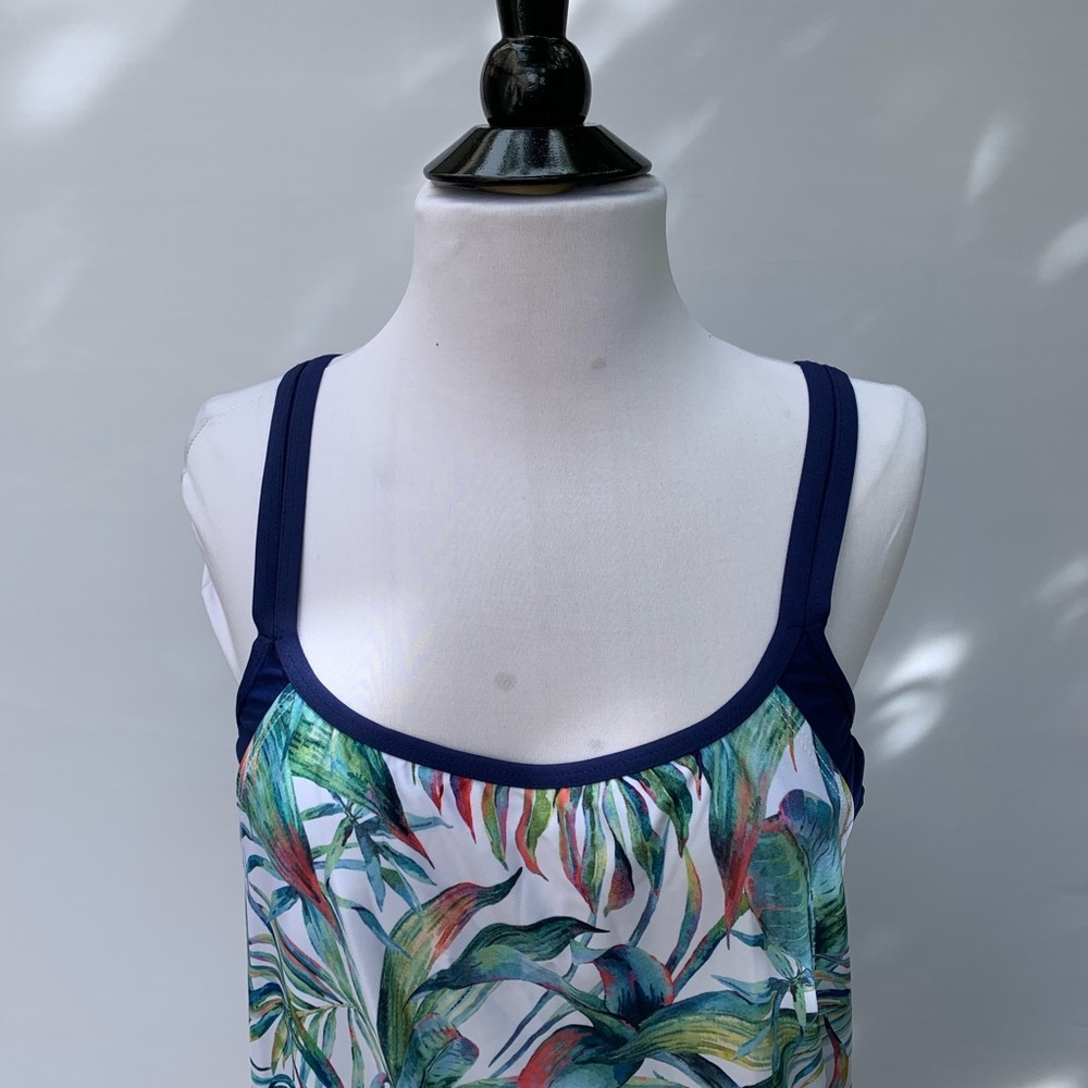NEXT Double Up Swimsuit Tankini Top Size 32D - Picture 4 of 7